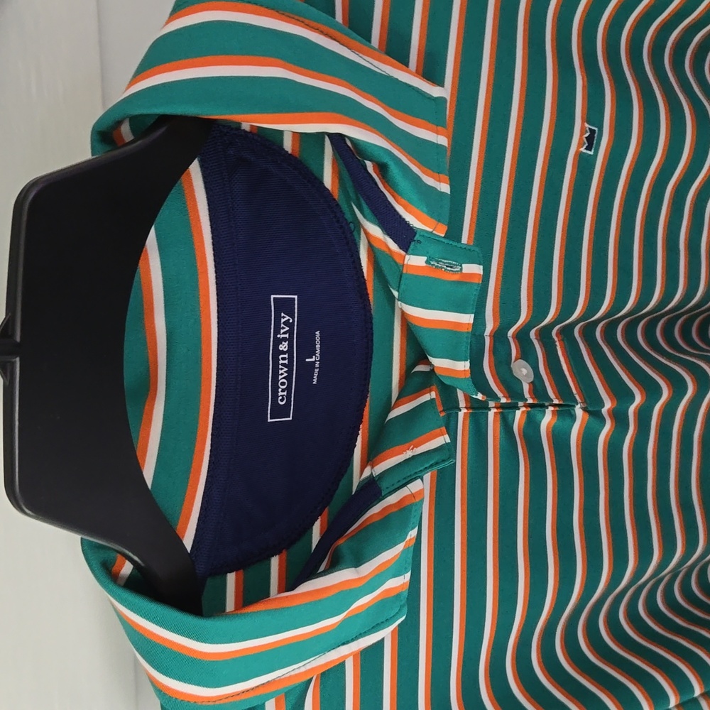 Crown & Ivy short sleeve polo shirt - Picture 3 of 8